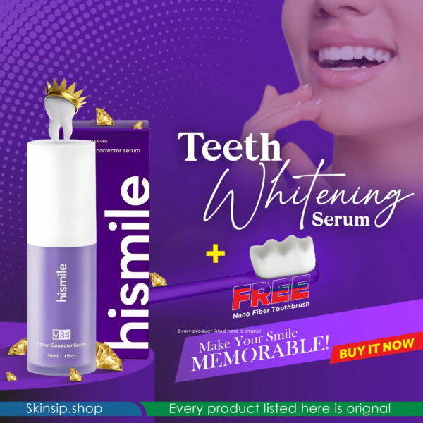 Teeth Brightening Hismiles V34 Colour Corrector Serum 30ml